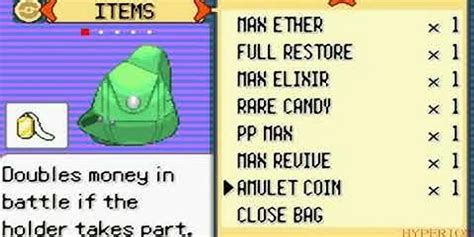Pokemon emerald anulet coin